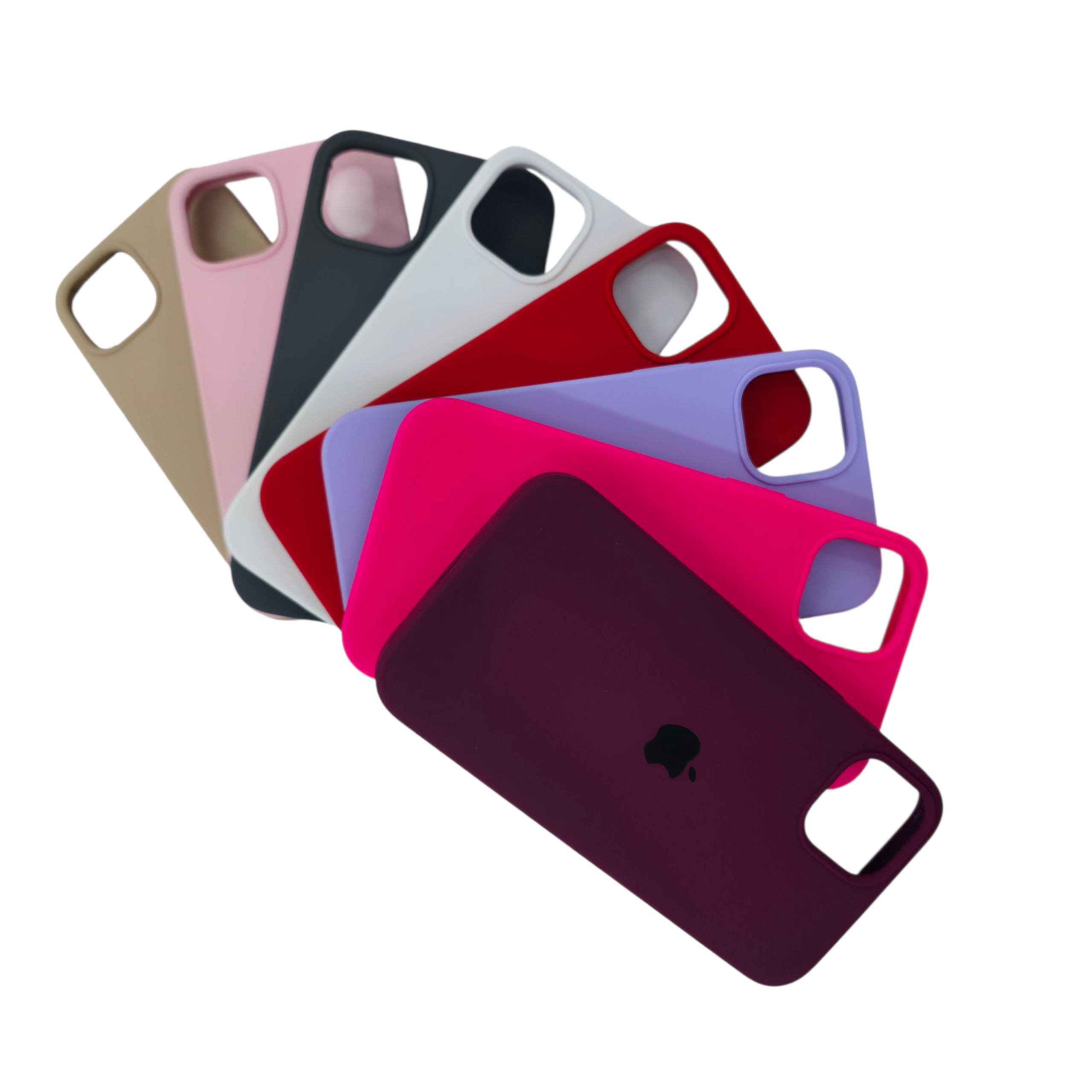 IPhone 13 silicone case phone cover open camera