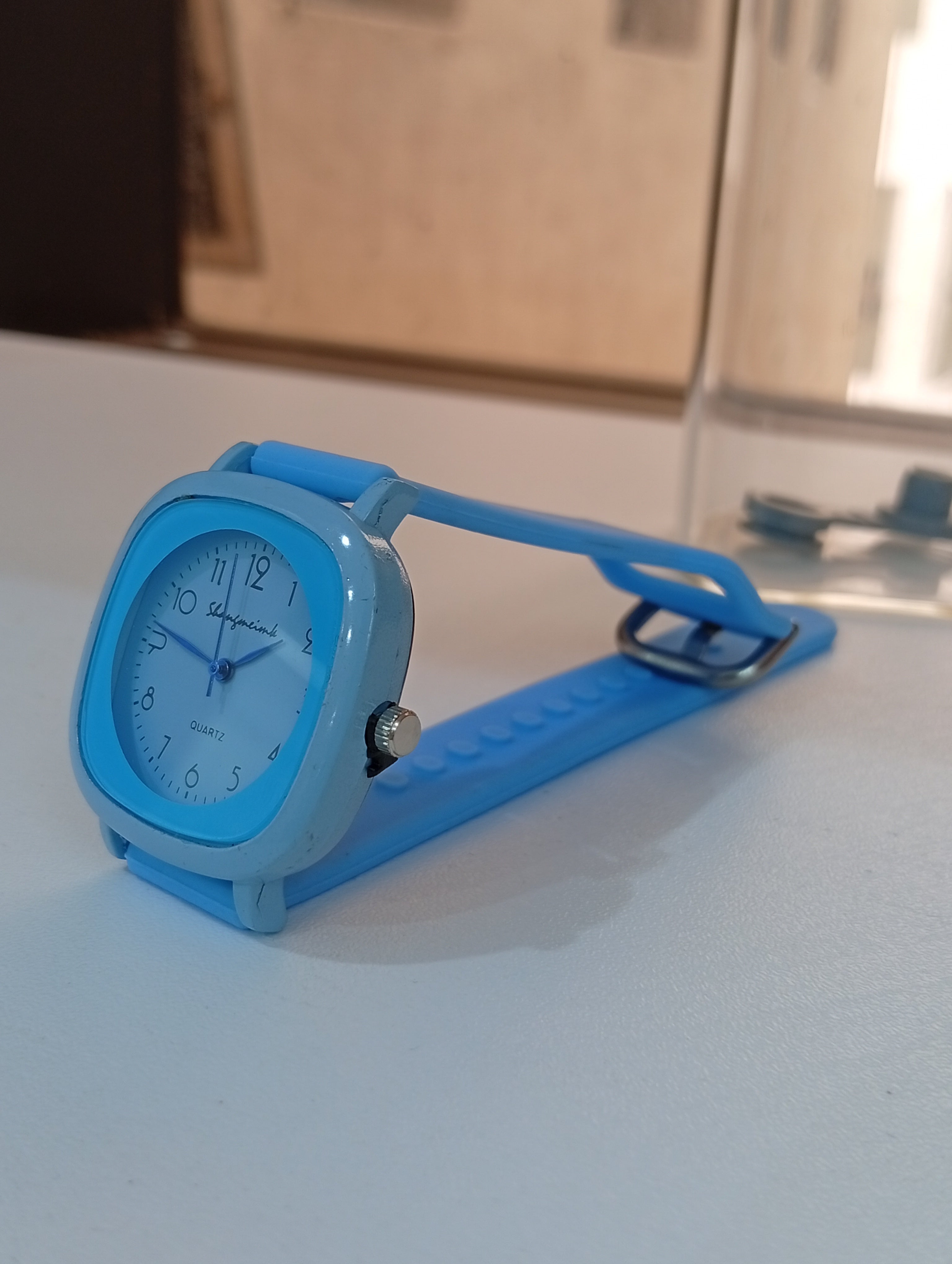 Casual chic square wrist watch
