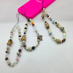 Phone charm dog beads