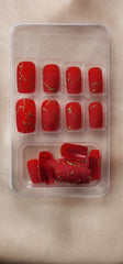 Stick on nails ladies design 1