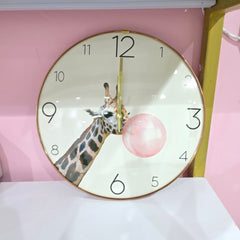 Custom Photo Wall Clock – Personalized Round Quartz Silent Non-Ticking Clock with Your Picture for Home Décor & Gifts