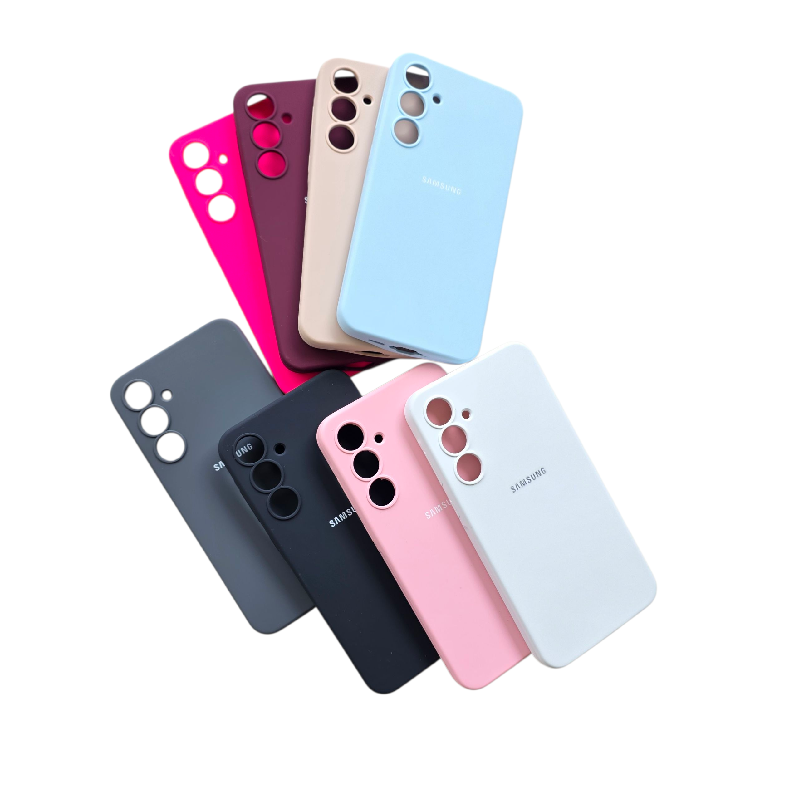 Liquid Silicone Samsung A55 5G Phone Case – Soft Shockproof Cover – Multiple Colors – Nairobi Kenya