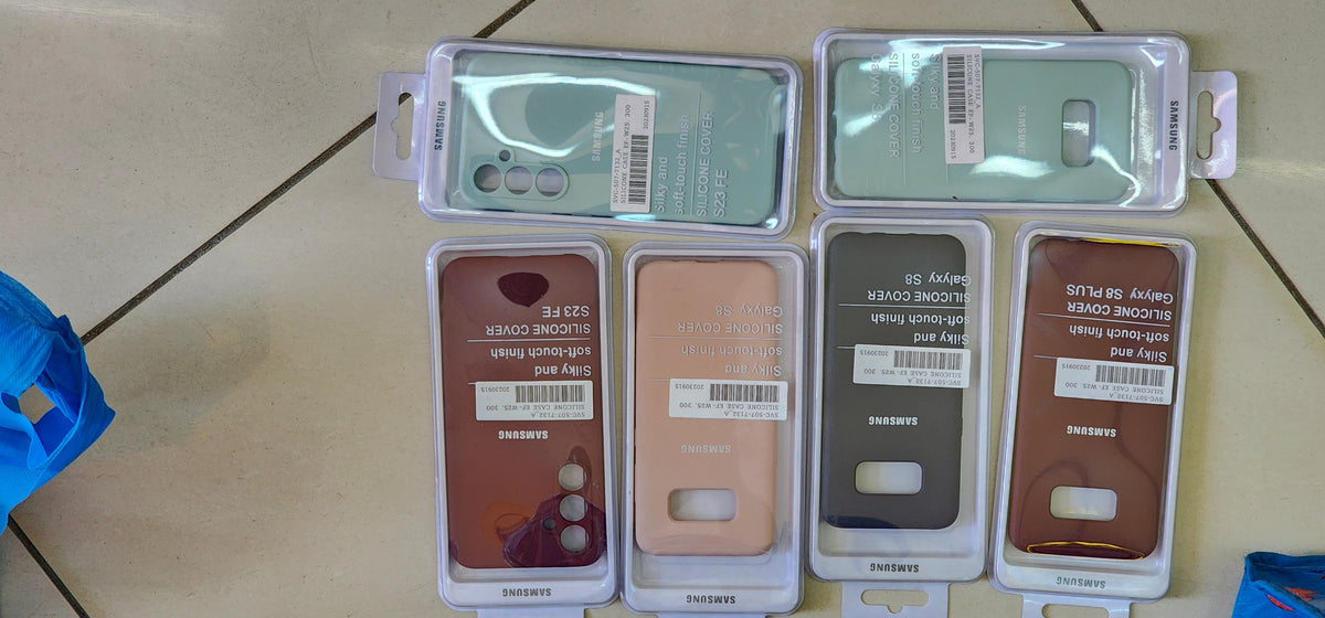 Samsung S8 + silicone case S 8 plus covers open camera