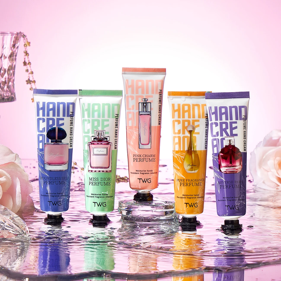 Moisturizing fragrance hand creame 4 in 1