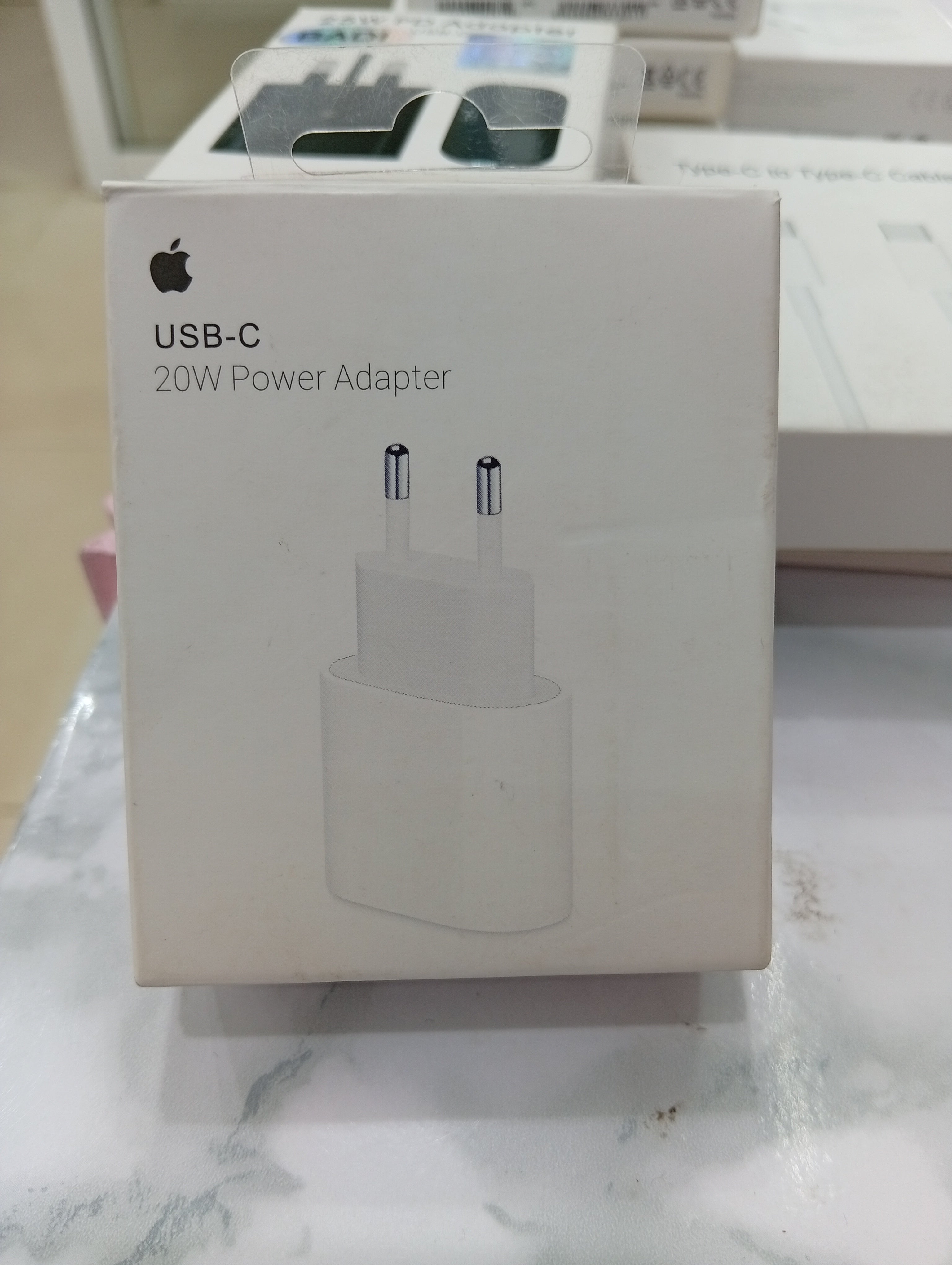 IPhone USB-C 20W power adapter