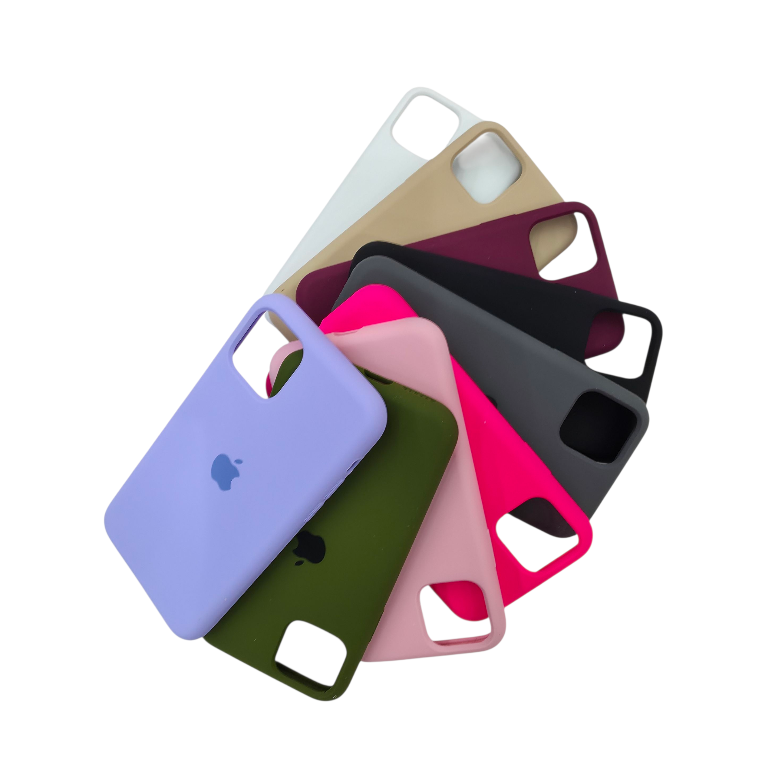 IPhone 11 pro silicone case open camera cases