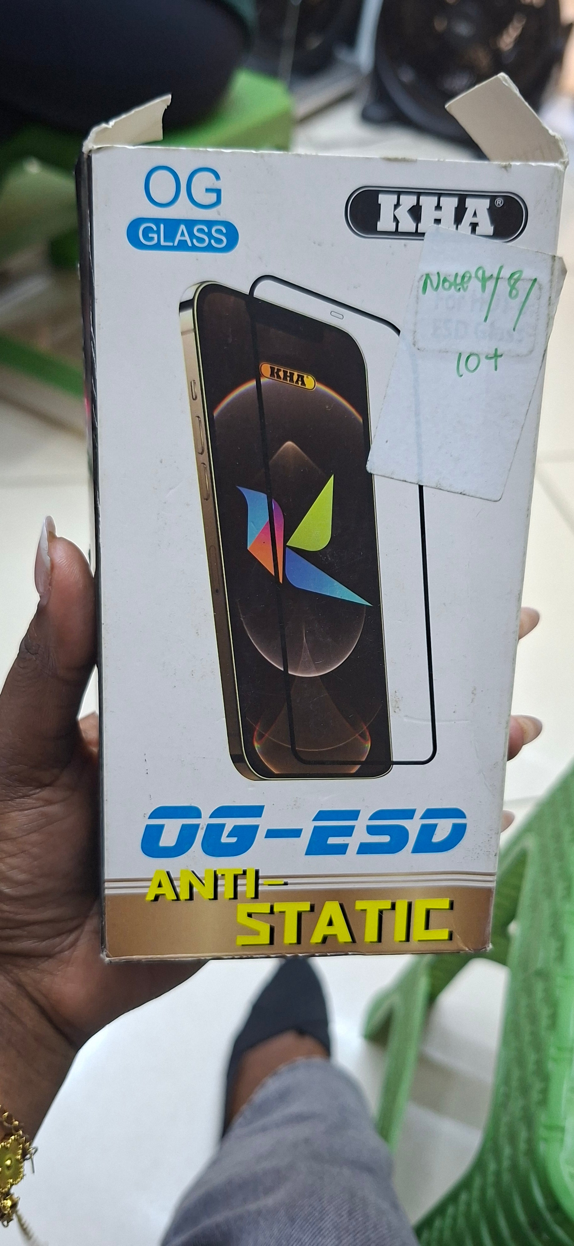 Samsung note 9/ note 8 glass screen protector