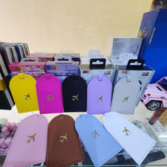 Gold Plain luggage bag