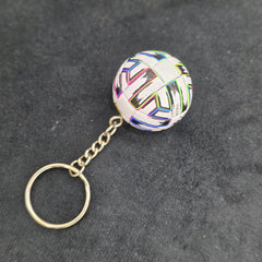 Euro keyholder keychain
