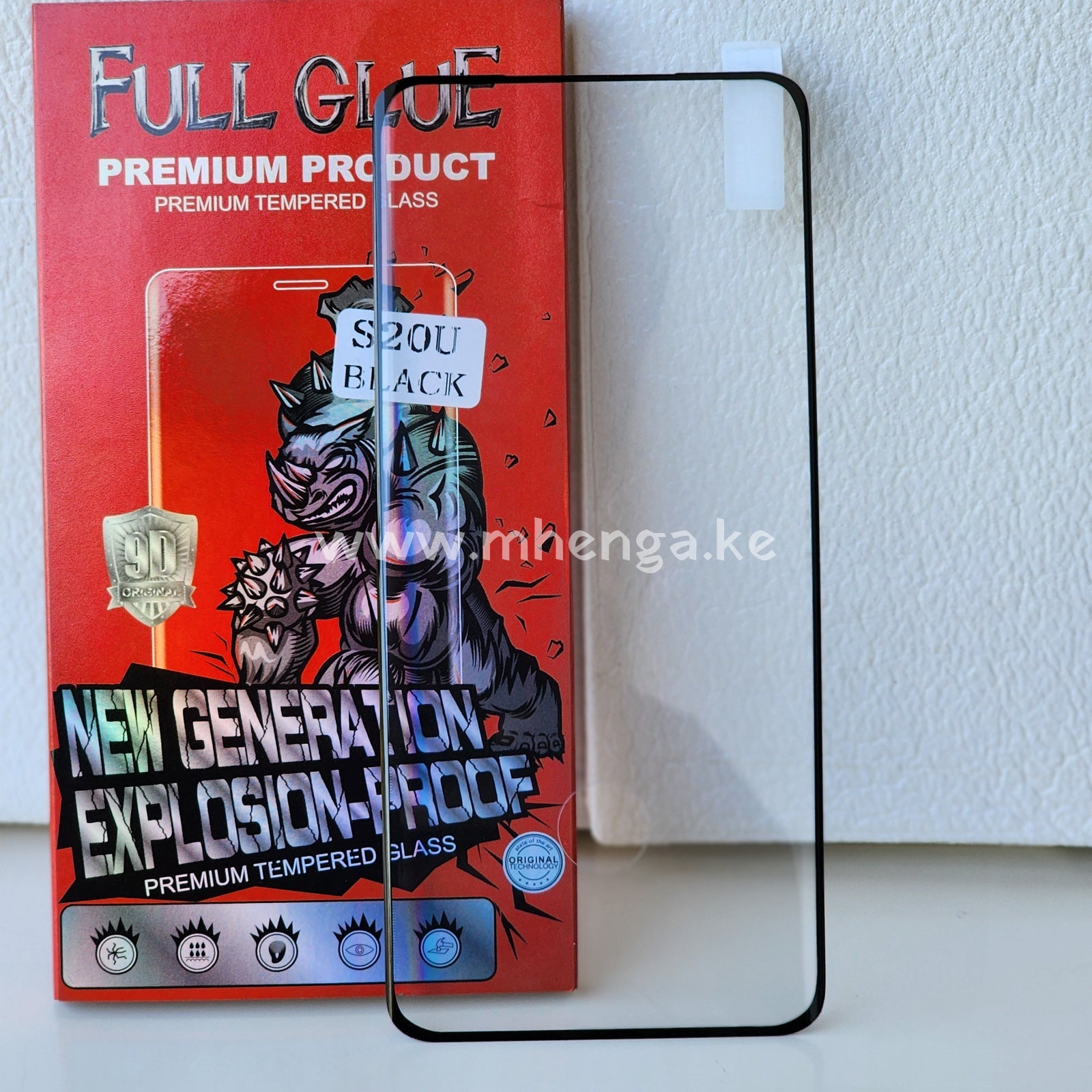 Screen protector Samsung S20 full glue S20 tempered