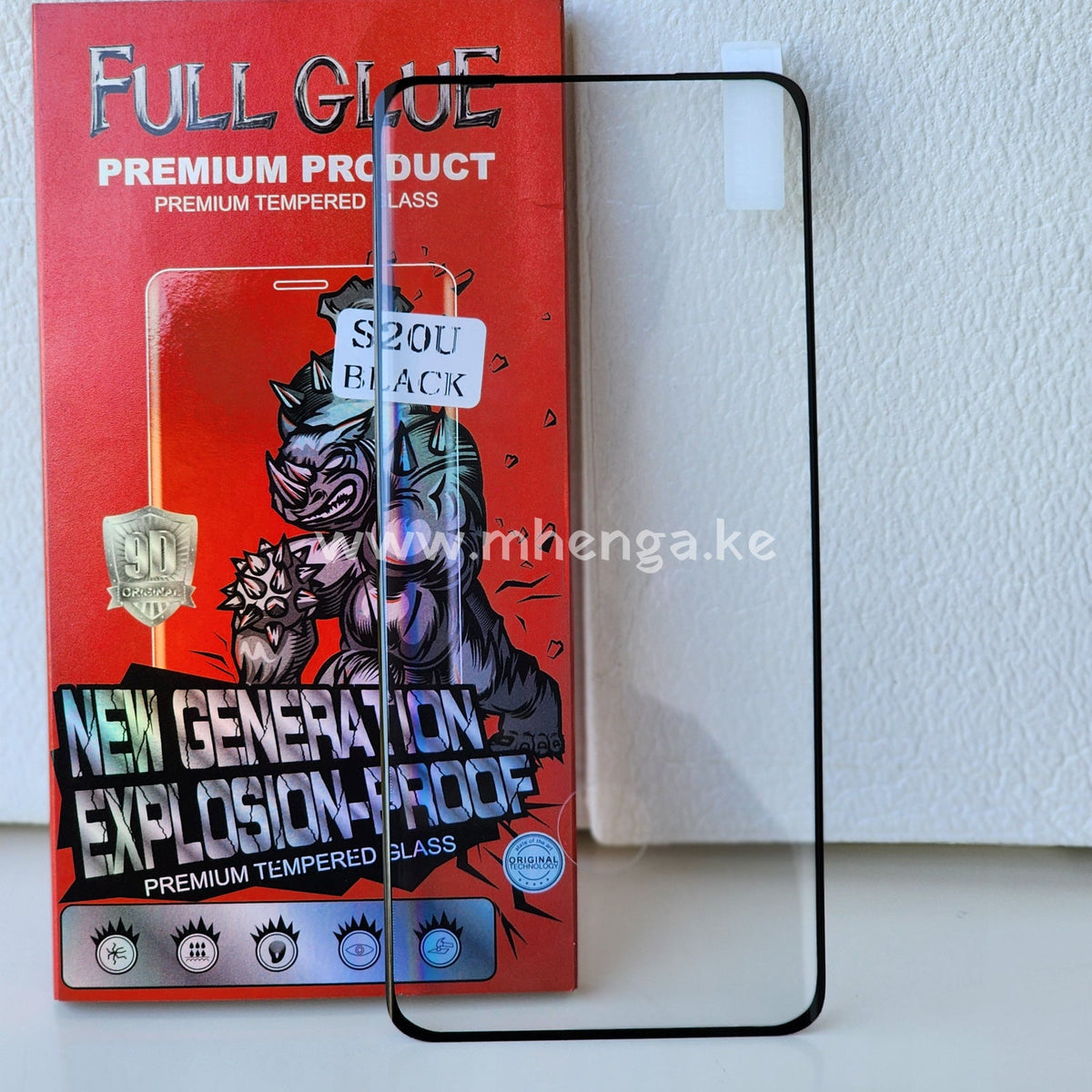 Screen protector Samsung S20 full glue S20 tempered