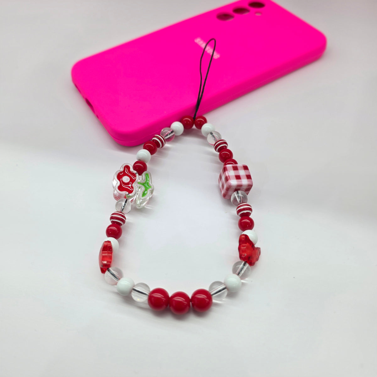 Cute dice charm flower