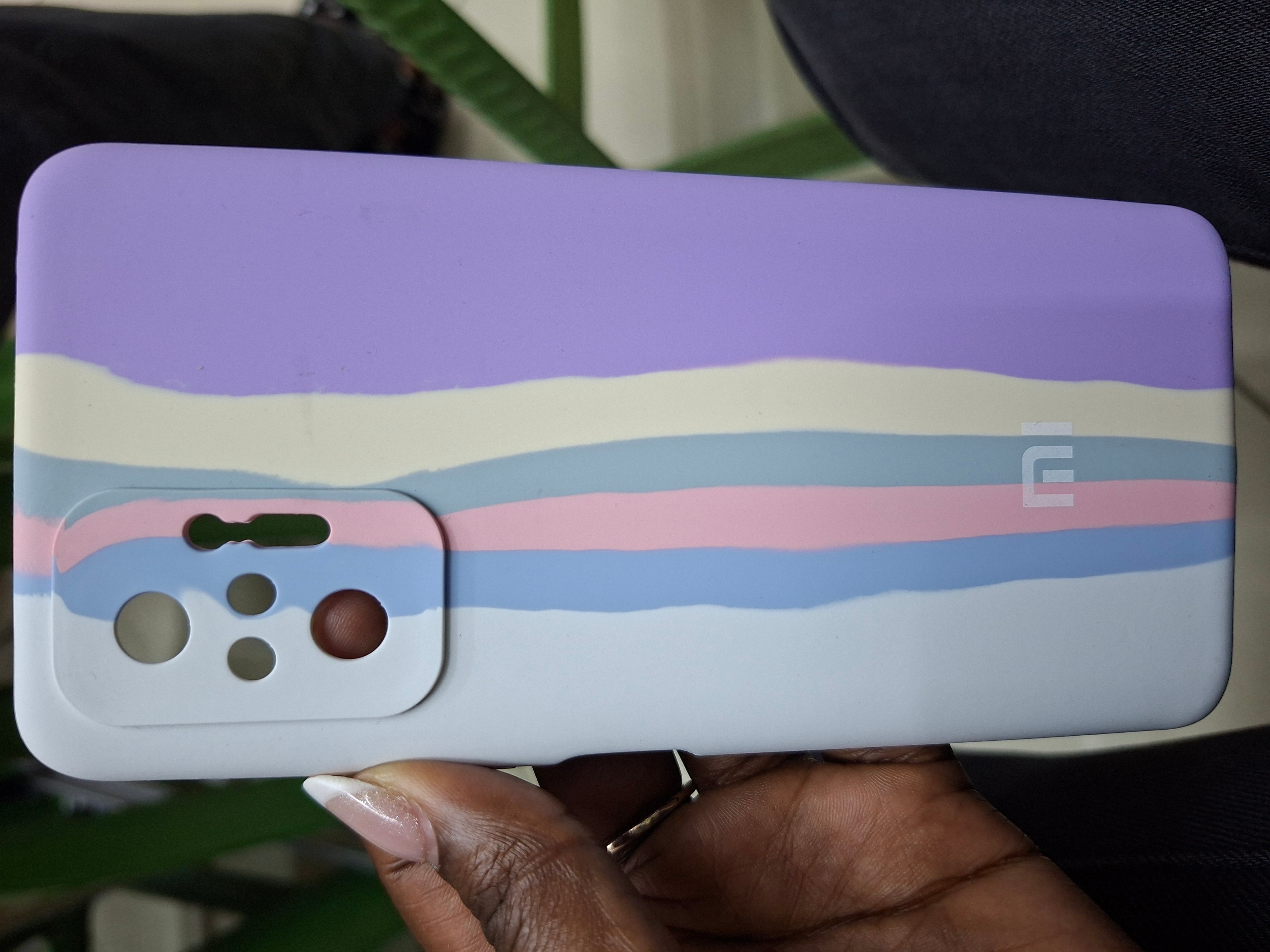 Redmi Note 10 pro 4G multicoloured silicone phone case cover