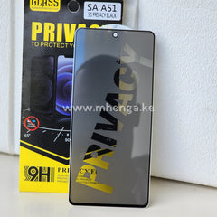 Samsung A51 Screen Protector Glass 9H Privacy For A 51