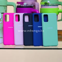 Samsung Galaxy S20 Plus Phone Case Liquid Silicone Cute Thin Slim Soft Rubber Tpu S 20 + Plus Cover