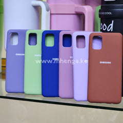 Samsung Liquid Silicon﻿e Case Protected Camera A31 Phone Silicone Cases A 31 G