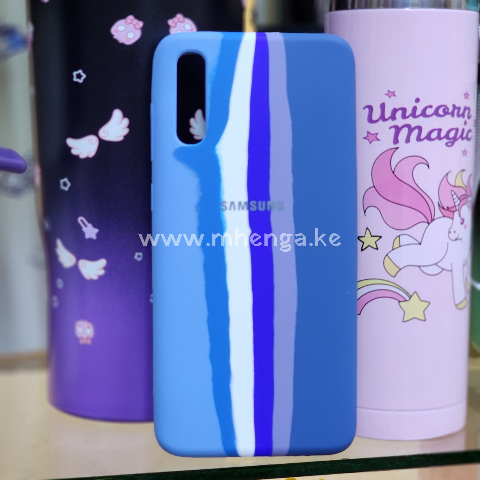 Samsung Liquid Silicon﻿e Case Protected Camera A70 / A70S Phone Silicone Cases A 70 S Multi Color