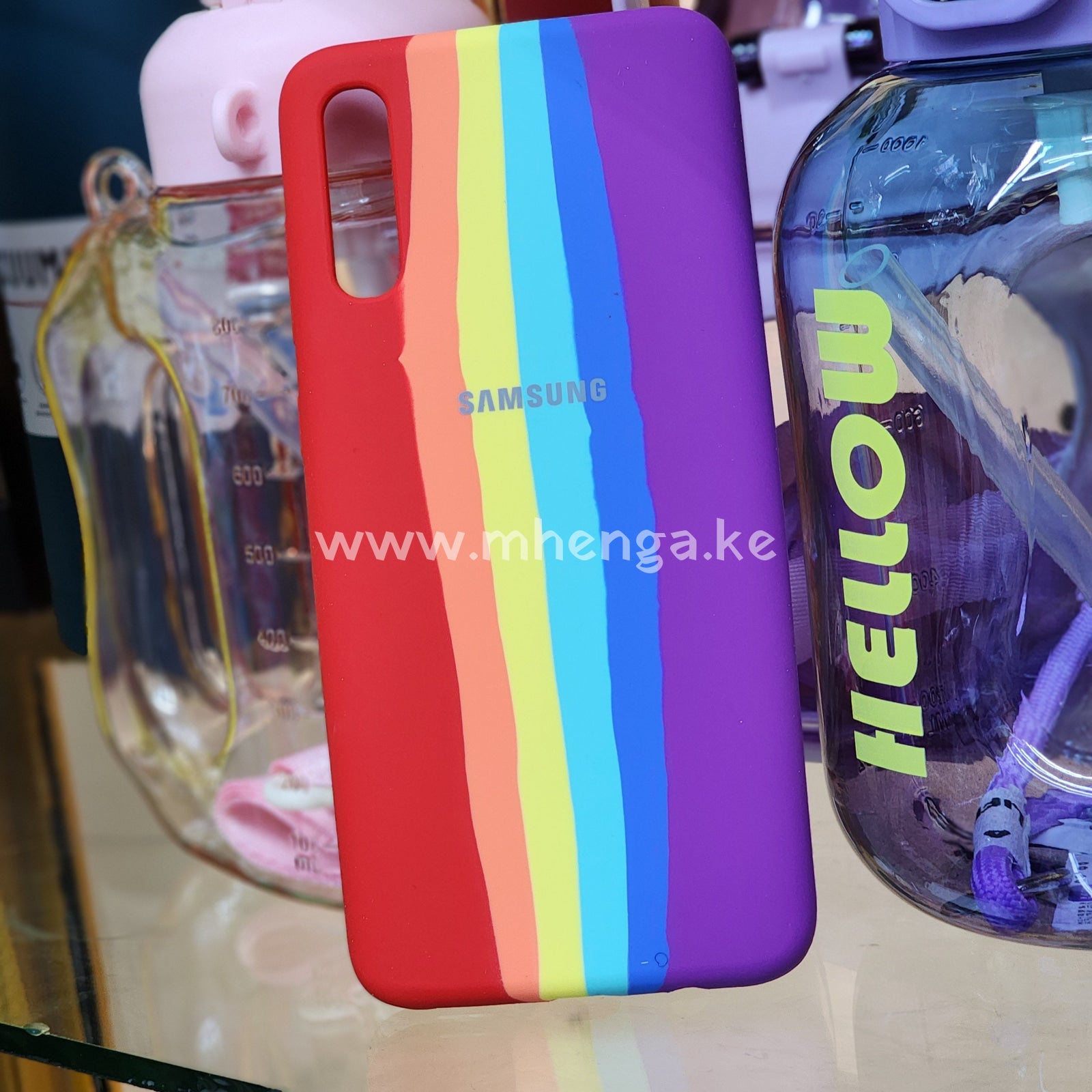 Samsung Liquid Silicon﻿e Case Protected Camera A70 / A70S Phone Silicone Cases A 70 S Multi Color