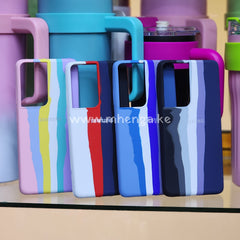 Samsung S21 Ultra Silicone Phone Case Multi Color Cases