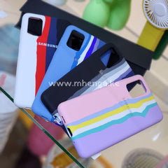 Samsung Silicone Case Stripes S 20 Plus Cover 20 + Cases S20 +