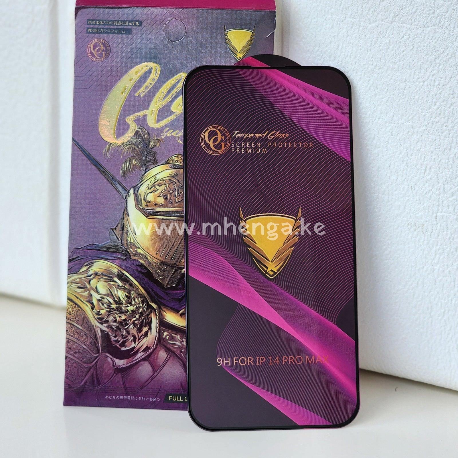 Screen Protector 9H Glass Iphone 14 Pro Max Full Glue