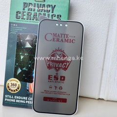 Screen Protector Ceramic Privacy Iphone 14 Pro Matte Protectors 6.1