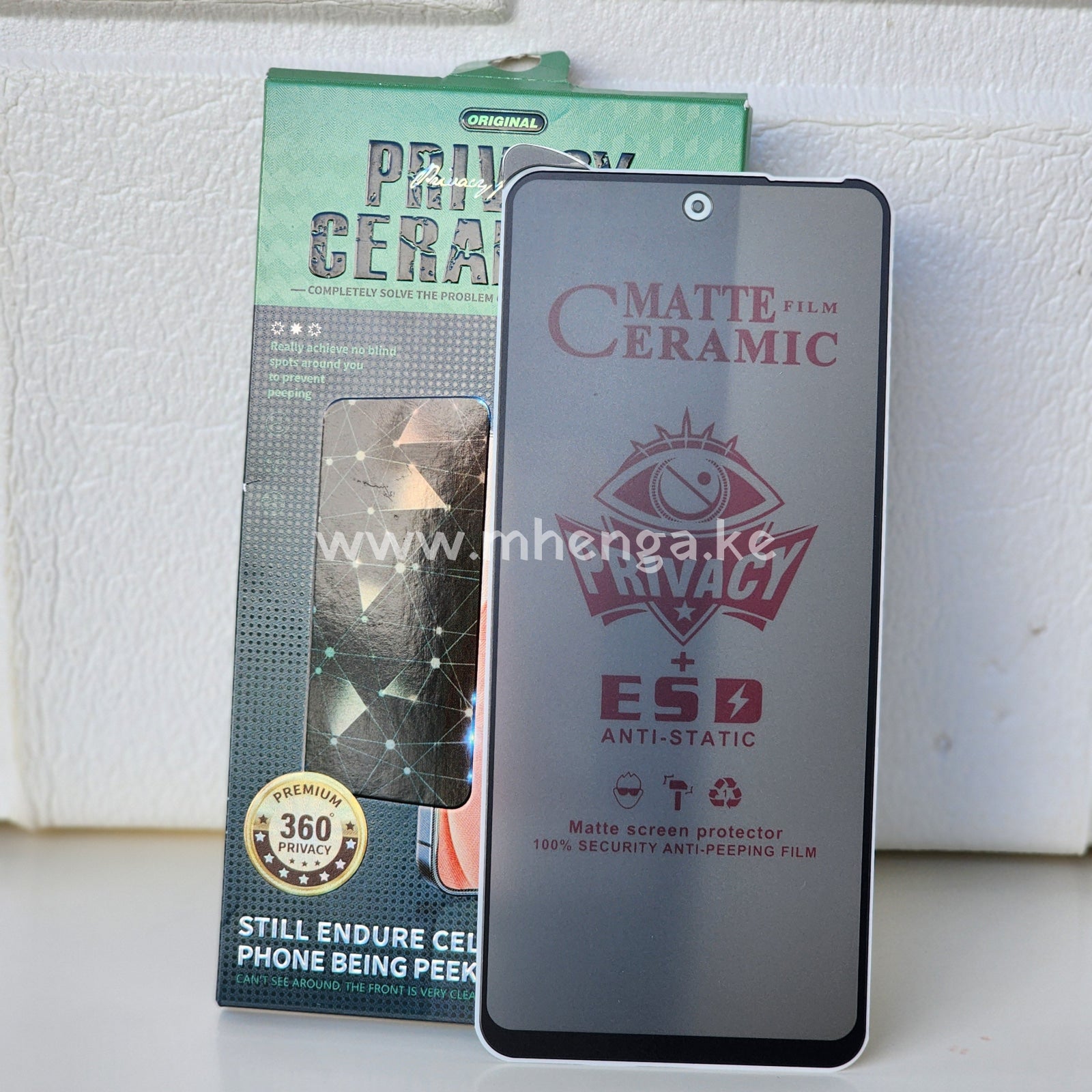 Screen Protector Ceramics Privacy Tecno Camon 19 Matte Ceramic For