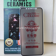 Screen Protector Matte Ceramic Privacy For Iphone 11 Pro / Xs 5.8 X S