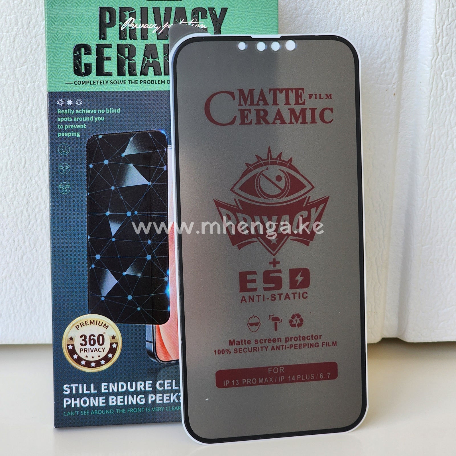 Screen Protector Matte Ceramic Privacy For Iphone 14 Plus / Iphone 13 Pro Max 6.7 +