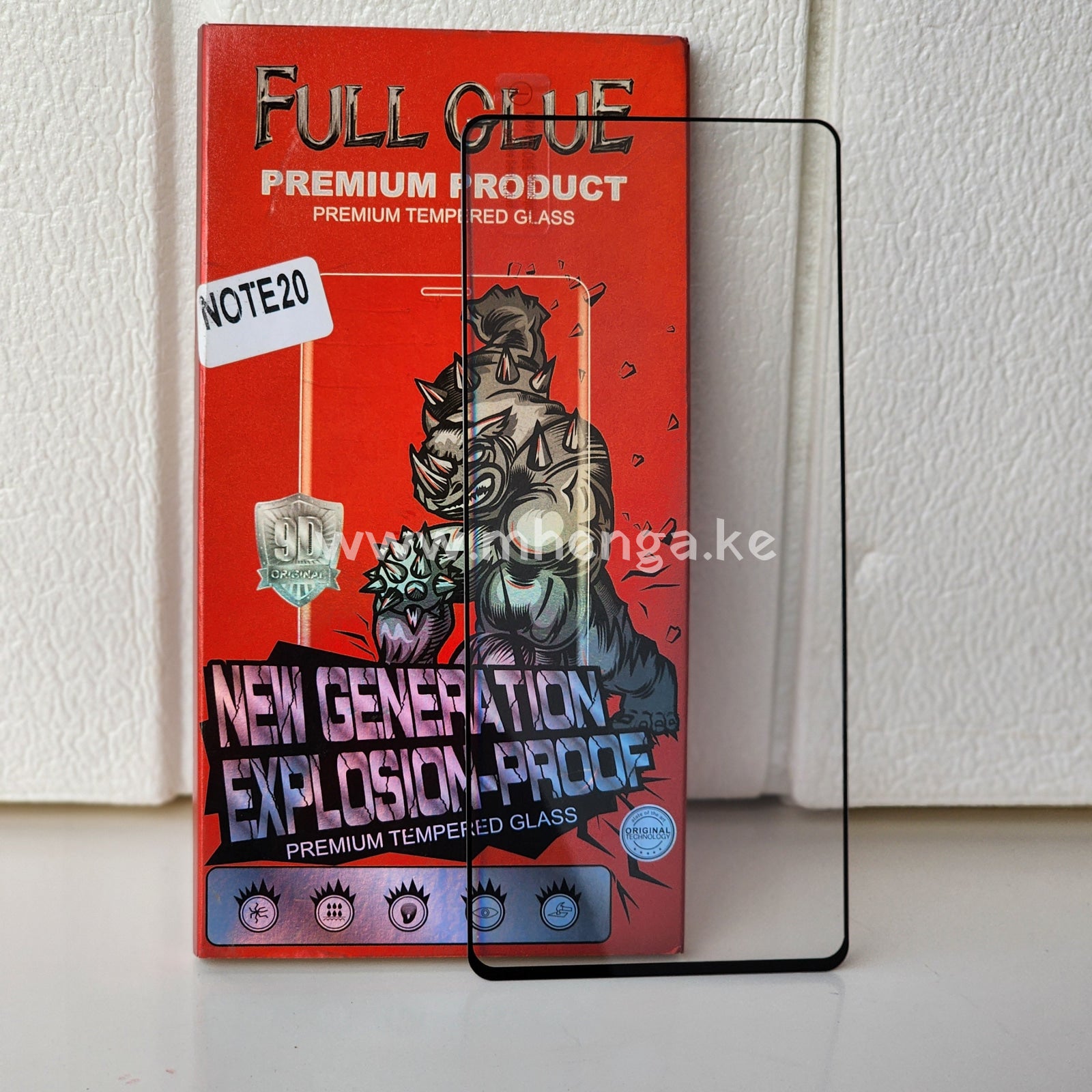 Screen Protector Samsung Note20 Full Glue Note 20 Tempered