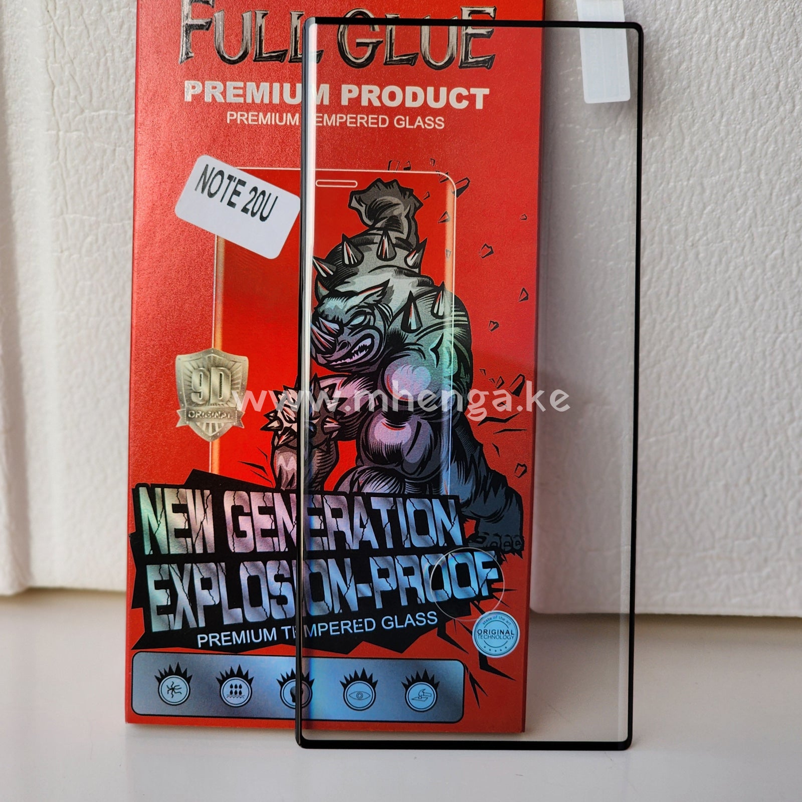 Screen Protector Samsung Note20 Ultra Full Glue Note 20 Tempered