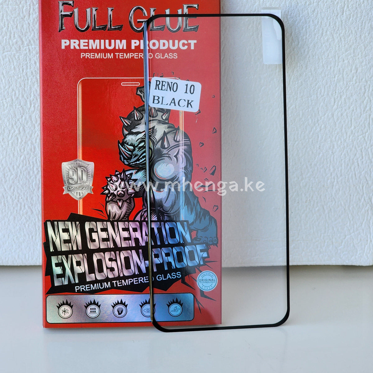 Screen Protector Samsung Reno 10 Full Glue Reno Tempered