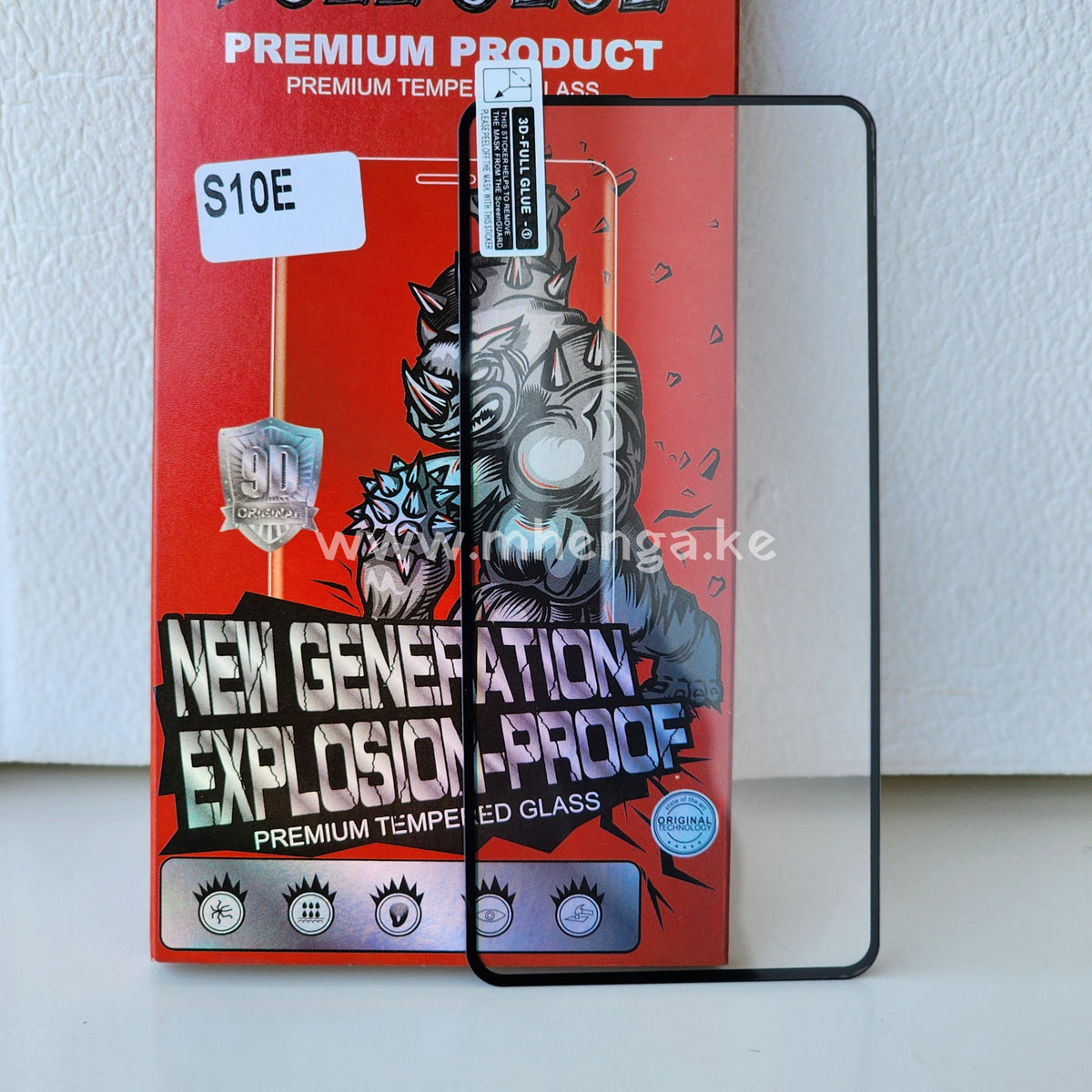 Screen Protector Samsung S10E Full Glue S 10 E Tempered