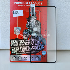 Screen Protector Samsung S10E Full Glue S 10 E Tempered