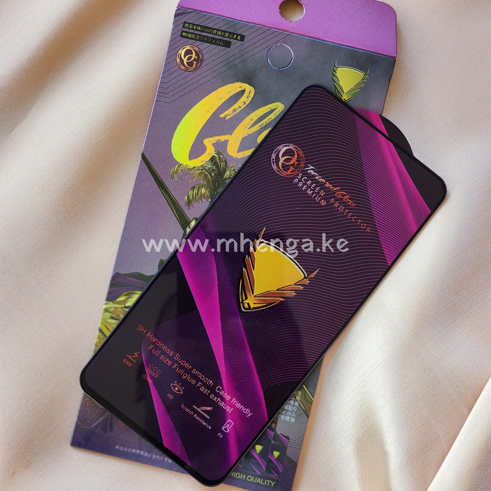 Screen Protector Samsung S21 Fe Full Glue S 21 Tempered