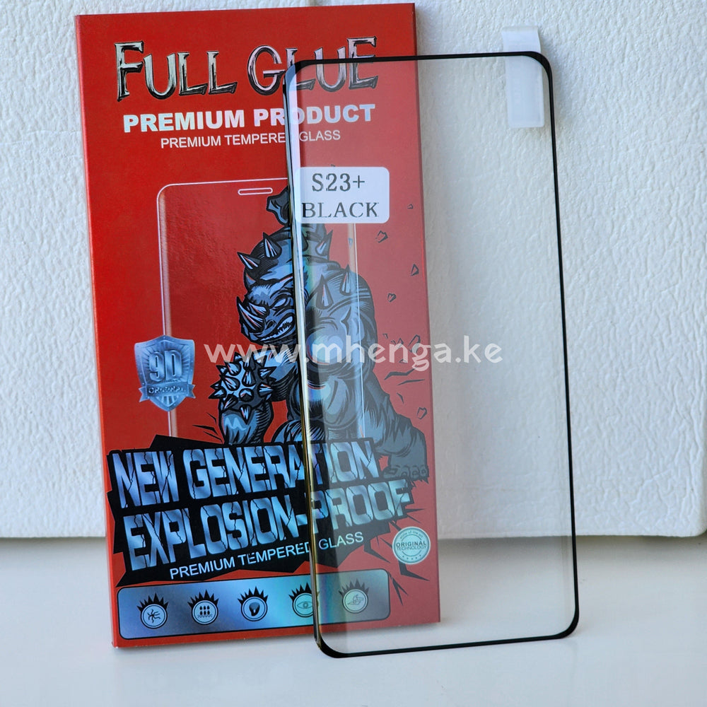 Screen Protector Samsung S23 + Full Glue S 23 Plus Tempered