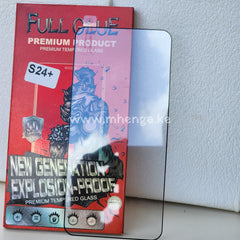 Screen Protector Samsung S24 + Full Glue S 24 Plus Tempered