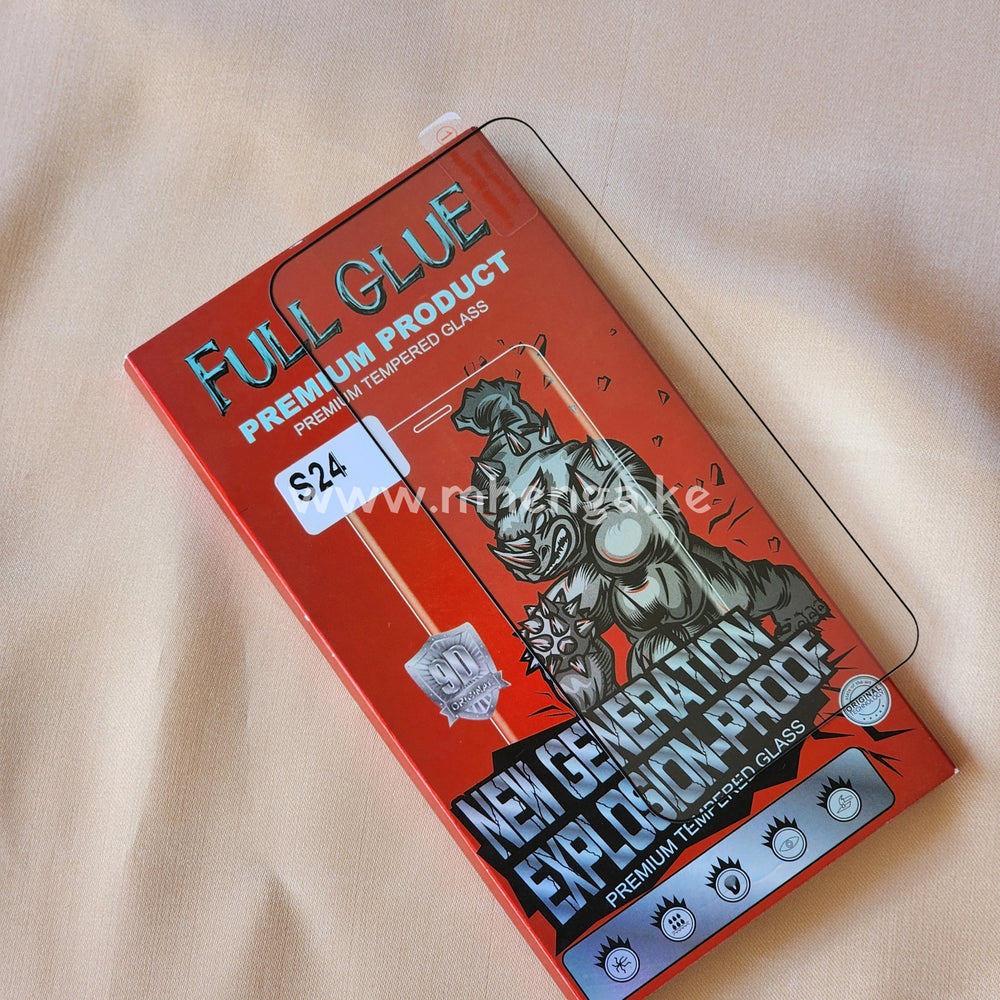 Screen Protector Samsung S24 Full Glue S 24 Tempered