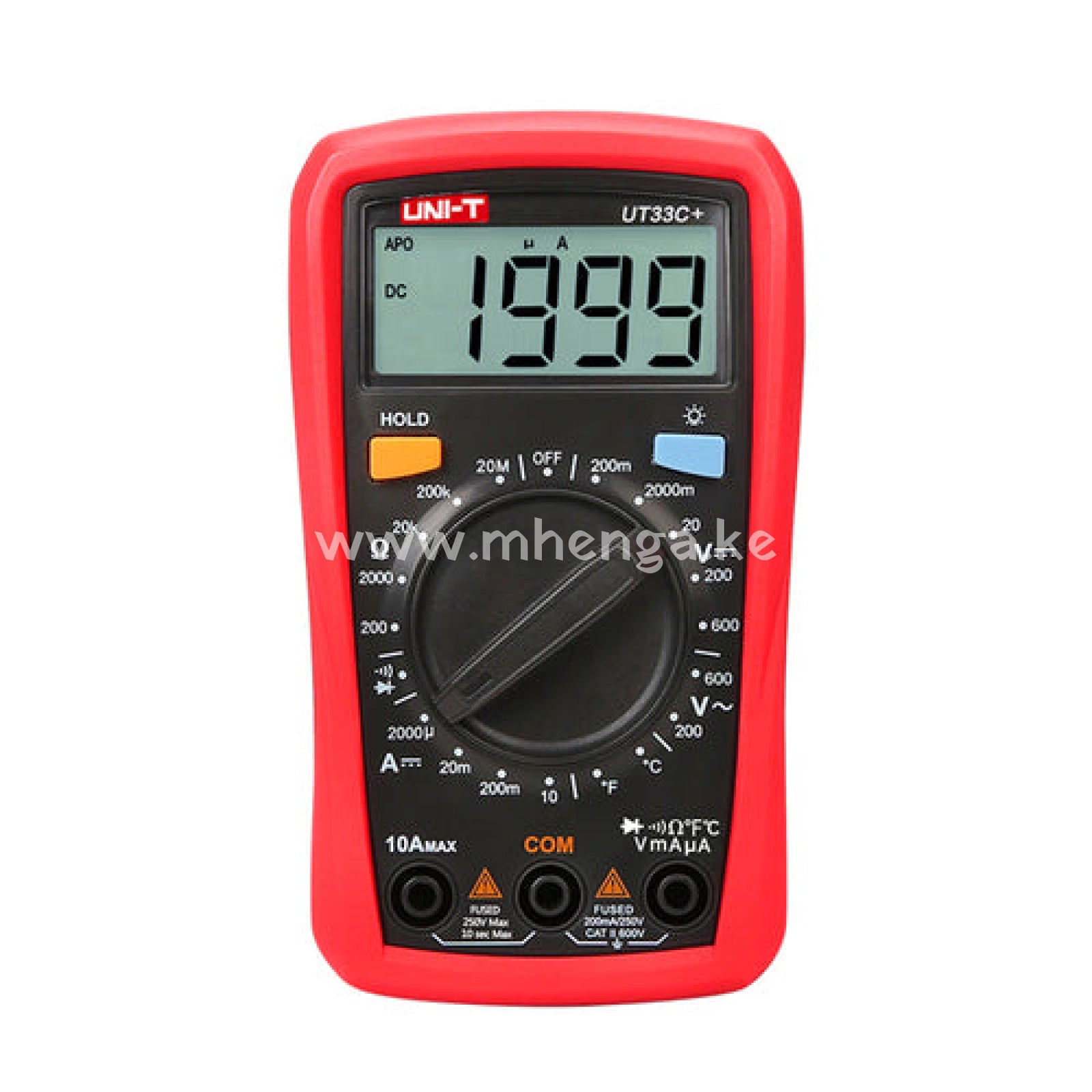 Uni-T Ut33C + Auto Range Pocket Digital Multimeters Electrical Handheld Voltage Tester Current