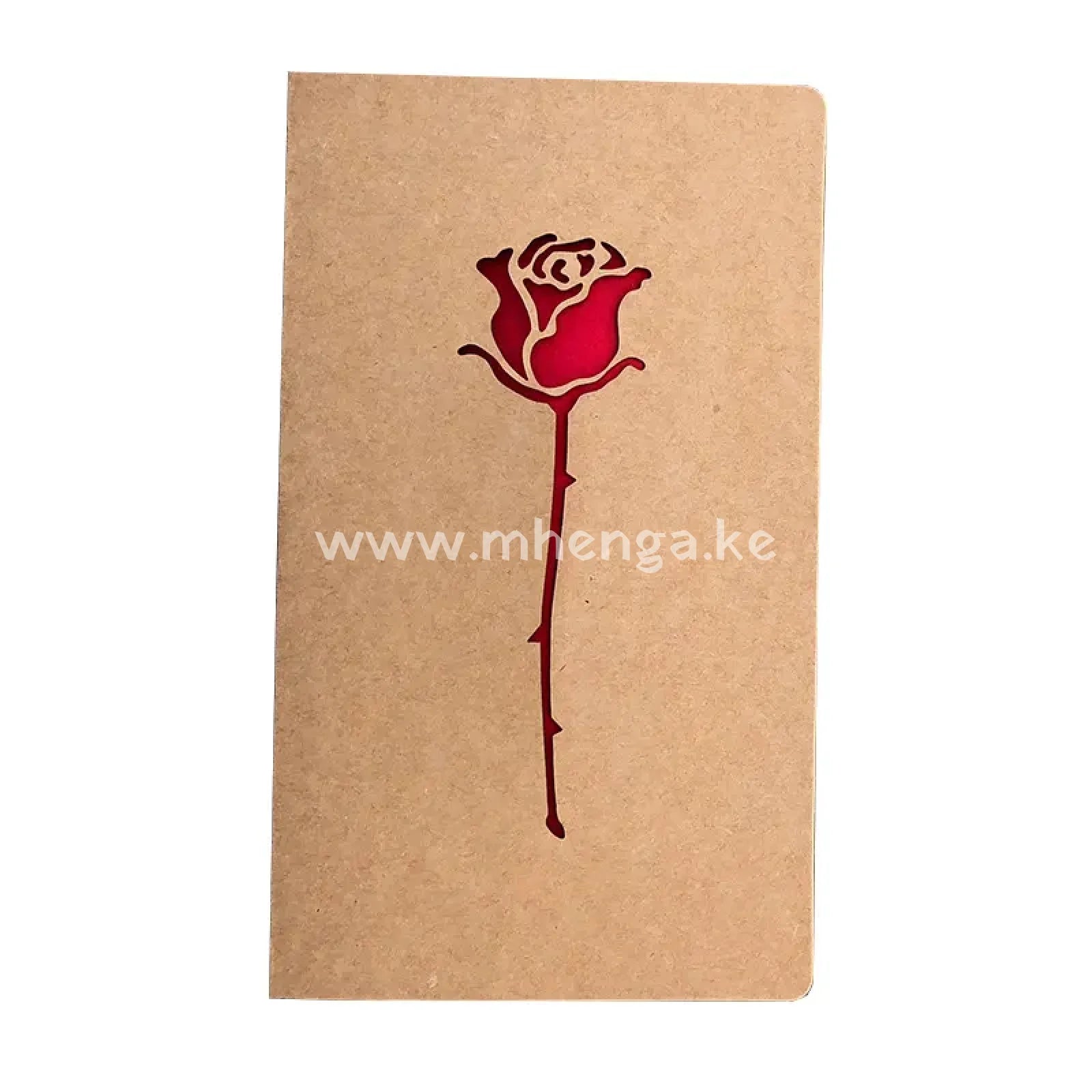 Valentine’s Day Gift Cards Greeting 6 Assorted Kraft Die Cut Designs For Anniversaries Envelopes