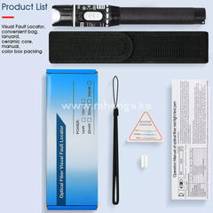 Visual Fault Locator 30Mw 30Km Vfl Tester Kit Include Single Mode 9/125Um Sc Fc St Male To Lc